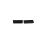 Wasserschlitzkappe schwarz 45x15 mm Schlitz36 mm HB10/111
