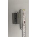 NOTTER Eckband silber rechts  Dreiloch 17,5 Lochabstand 21/21 mm  HC6/1