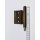 NOTTER Eckband braun rechts  Dreiloch 17,5 Lochabstand 21/21 mm  HC6/3