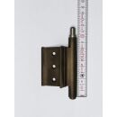 NOTTER Eckband braun links Dreiloch 17,5 Lochabstand 21/21 mm  HC6/4