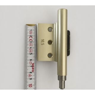 NOTTER Eckband Gold links Dreiloch Bohrabstand 21/21 HC6/6