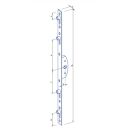 FRIBA Kantengetriebe 1800mm mit 3 Rollzapfen, Stulp 16mm,...
