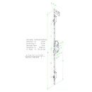 Schüring Türverschluß DV450P 40D  92 mm...