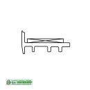 SCHÜCO 218061 — GLASAUFLAGE 38 BR  HB12/23