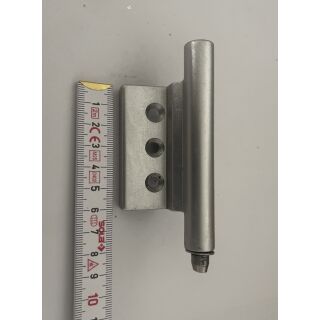 Eckband mit 3 Anschraublöcher Lochabstände 17mm Silber Links HC6/10