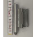 Eckband mit 3 Anschraublöcher Lochabstände 17mm Silber Links HC6/10