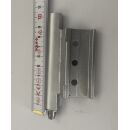 Eckband mit 3 Anschraublöcher Lochabstände 17mm Silber Links HC6/10