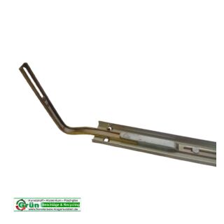 ROPLASTO Mittelverschluss S72210 - 640mm länge - U Stulp - 1 Rollzapfen