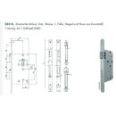 BEVER Zimmertürschloss BB 55/72/8 Stulp 18 mm gerundet DIN LINKS 242K18RL VKW2/3
