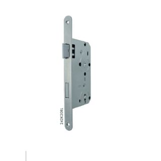 BEVER Zimmertürschloss BB 55/72/8 Stulp 20 mm gerundet DIN LINKS 242K20RL VKW2/9