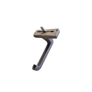SIEGENIA Fenstergriff Hebel silber lackiert Schieber 3101 gegenlaufend HB10/168