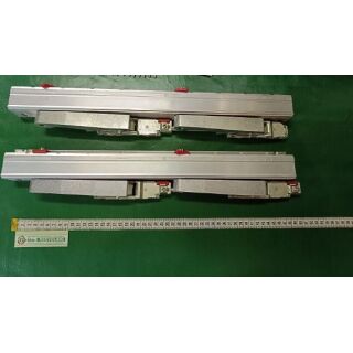 Maco Hautau Packung Laufwagen Twin SKB-Z 200kg Alu rechts silber 469473  230500  HC1/8