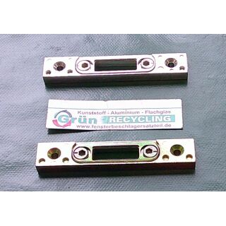 GU Schließstück für Kantenriegel Holz 18mm Eurofalz 1 loch verstellbar 9-32605-02 FachVR1/1302