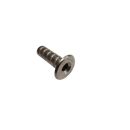 Bodenbuchse   vernickelt für Stange 10 mm   HB9/14