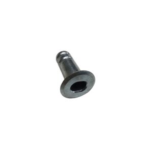 Bodenbuchse verzinkt  für Stange 10 mm   HB9/16