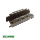 Hueck Scherenlager 6077 021 DIN Links - 6 mm Stift Bandeinlass 12 mm - Weiß  HB12/62