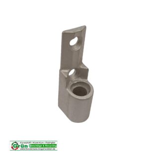 SIEGENIA ALU Nachbau- Ecklager LM3100 Ecklager mit Höhenverstellschraube 52 x15 mm unten SchrankP276/5