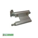 HUECK Eckband Klemmblech 908972 Rechts - Silber  FachVR3/379