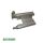 HUECK Eckband Klemmblech 908972 Rechts - Silber  FachVR3/379