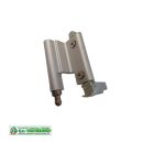 HUECK Eckband Klemmblech 908972 Links - Silber  FachVR3/444