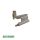HUECK Eckband Klemmblech 908972 Links - Silber  FachVR3/444