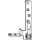 Maco Ecklager 180 Kg mit 9mm Tragzapfen 12/20 Links RAL9016-S