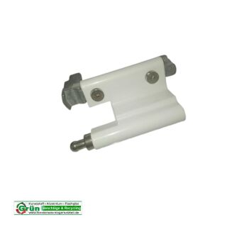 HUECK Eckband Klemmblech 908972 DIN Rechts - Weiß  HB12/68