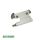 HUECK Eckband Klemmblech 908972 DIN Rechts - Weiß  HB12/68