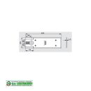 DORMA Deckplatte Abdeckplatte für BTS 80 HB12/74
