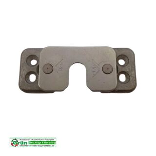 ROTO Sicherheits Schließplatte 833737 - 80 x 32mm  SchrankP342/8