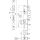 WILKA SYSTEQ Anti-Panik-Rohrrahmenschloss 6667 Funtion .E mit Fallenfeststellung D35 F3x24x285,F&R+3,L/R