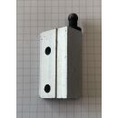 Eckband mit 2 Anschraublöcher BA 25mm Silber Links...