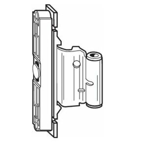 ROTO Dreh- / Kippflügelfalzband NT Bandseite A / K DF-FZBD.K. 12/22-13 MA SL       .N610A08516