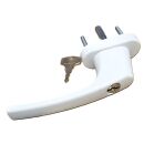 Fenstergriff weiss abs Stift 7 mm Länge 40 mm...