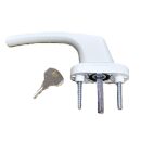 Fenstergriff weiss abs Stift 7 mm Länge 40 mm...