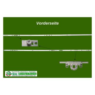 ROTO NT | Konstant | Dorn 15 | Gr 2290 | FFH 2201 - 2400 mm | Griffhöhe 1000 mm | 2 E-Zapfen KR07/01