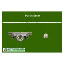 ROTO NT DK Getriebe mittig variabel | Dorn 15 mm | Gr 980 | FFH 801-1200 mm | Griffhöhe 401-600 mm 1 P Zapfen KR01/07