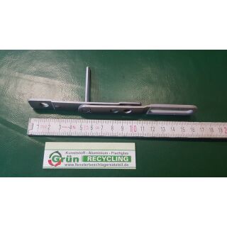 Siegenia Stulpflügelhebel FAV.DSG 44 RAL 7036 HalleH3 + FachX2105