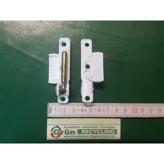WINKHAUS Ecklager EWTA 18 - 12, 18N, 73 x 24mm, Zapfen Ø 6 x 35mm Rechts, weiß FachX2301