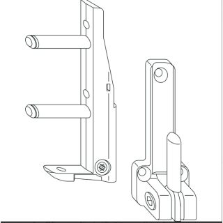 MACO Reparatur Eckband 10915 Nachbau in hell verzinkt FachP1709