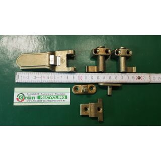 ROTO UNI Ladenverschluß  Set Fentro 200 o.Schrauben gelb verzinkt