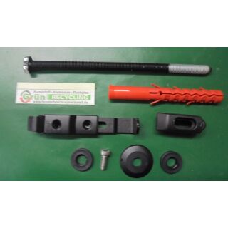 ROTO FENTRO T-LD Halter Ladenhalter mit Trägerschraube Gr.2 schwarz federnd gelagert S594A15 FachX2489