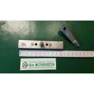 ROTO Stulpflügelgetriebe mit Hebel 6657450120 + 636425280000 FachX2701