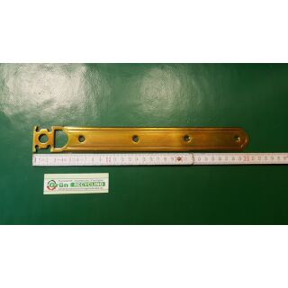ROTO FENTRO Langbandlappen für Ladenband gelb verzinkt , 310 x 36mm FachX2512