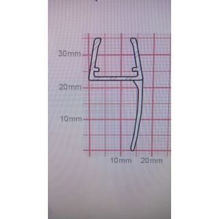 GFA Dichtung Duschkabine ADZH-1764Transparent 2200mm
