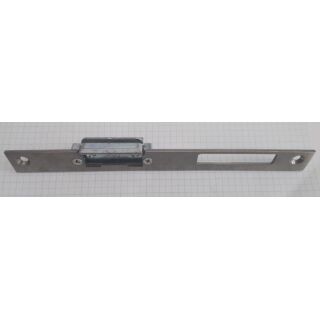 WSS Schlechtendahl Haustürschließblech Edelstahl  22x3x245 mm links mit Ausstauschstück 19792 19791 HB9/48