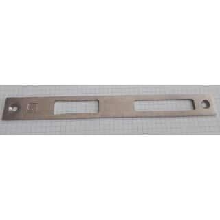 WSS Schlechtendahl Haustürschließblech Edelstahl  24x3x225 mm re/li  HB9/51