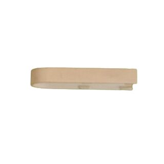 Abdeckkappe weiß Nachdruck 34x13x5mm
