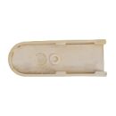 Abdeckkappe weiß Nachdruck 34x13x5mm