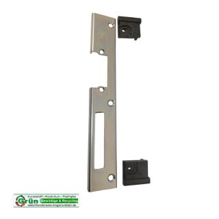 GU Haustürschließblech - Türschließblech 245 x 35mm DIN Rechts - U Profil HB12/182